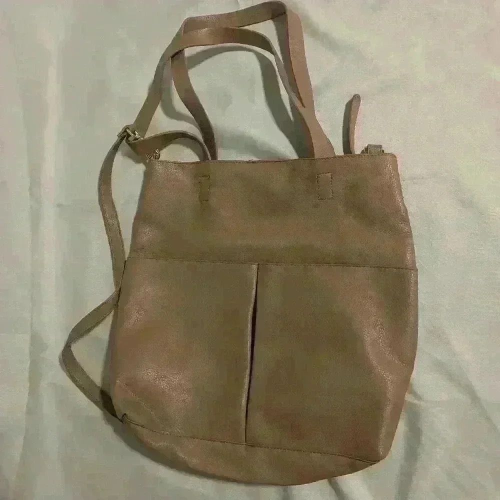 Tan Large Crossbody Bag$Mossimo Supply Co.